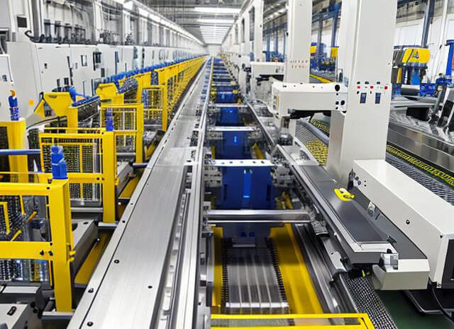 自动化机械加工生产线